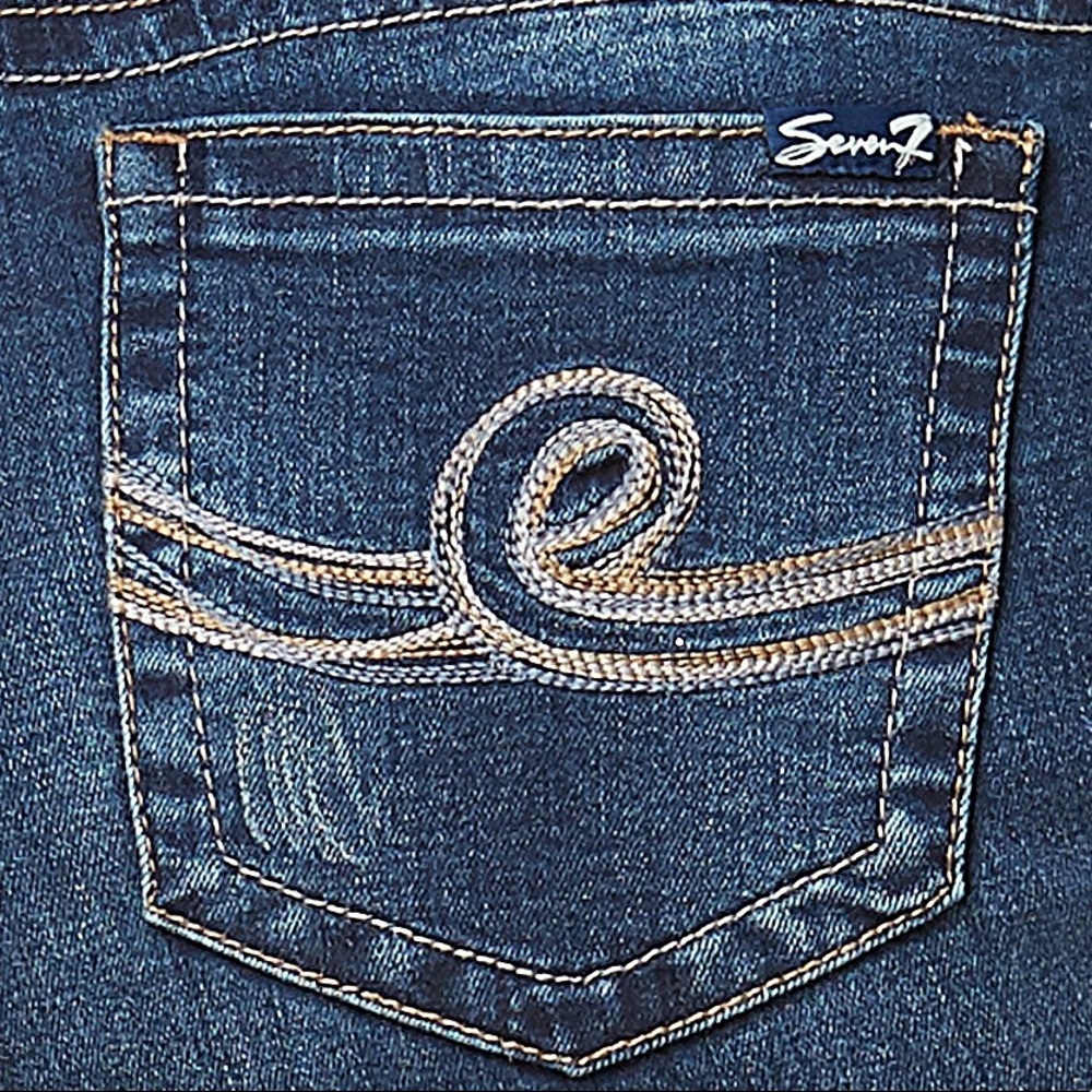 Seven7 Ripped Jeans, Plus Size 14W - Picture 4 of 5
